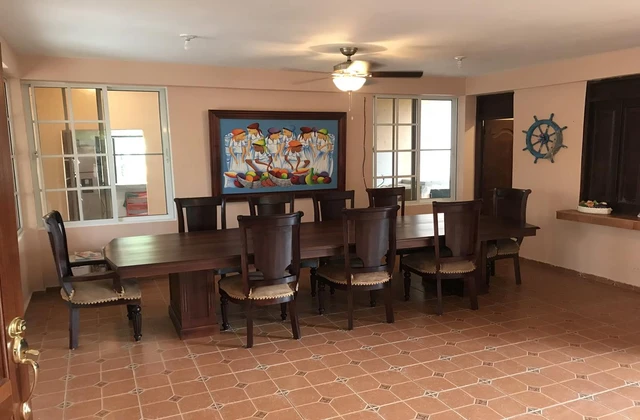 Villa De Hardy Palenque Dinning Room